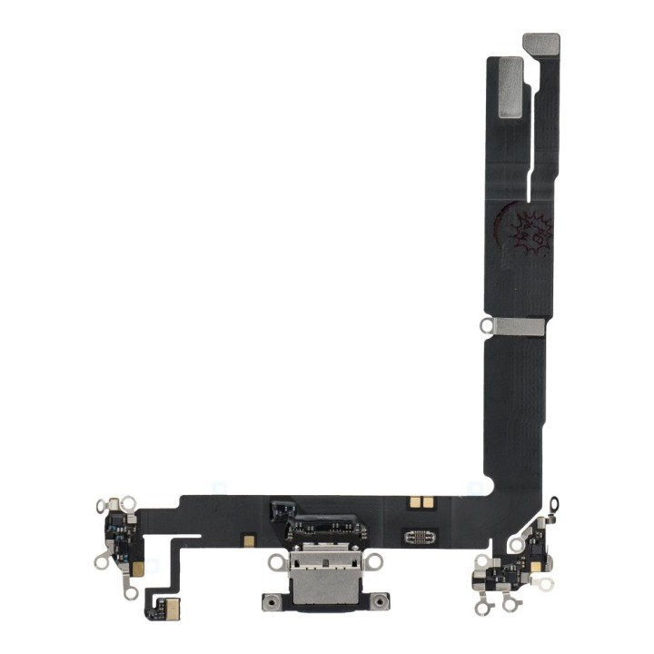 Taśma ładowania USB do IPHONE 16 Plus czarna (demontaż)