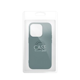 Чохол для iPhone 15 PRO MAX Silicone Ring зелений