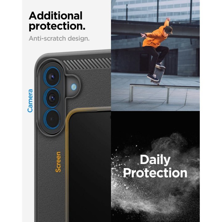 Case for Samsung A57 5G Spigen Rugged Armor black