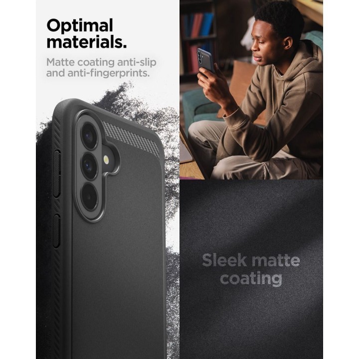 Чохол для Samsung A37 5G Spigen Rugged Armor чорний