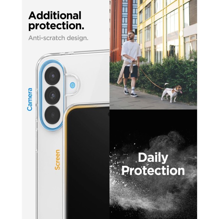 Чохол для Samsung A37 5G Spigen Liquid Crystal прозорий