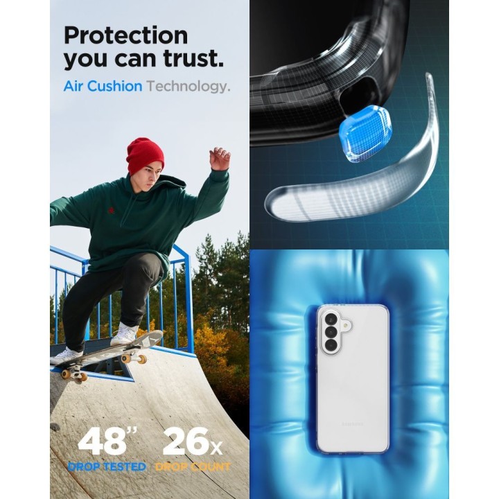 Case for Samsung A37 5G Spigen Liquid Crystal transparent