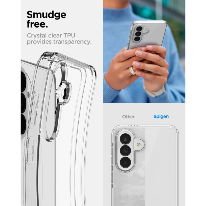 Чохол для Samsung A37 5G Spigen Liquid Crystal прозорий