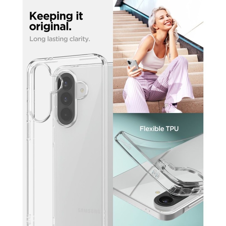 Чохол для Samsung A57 5G Spigen Liquid Crystal прозорий