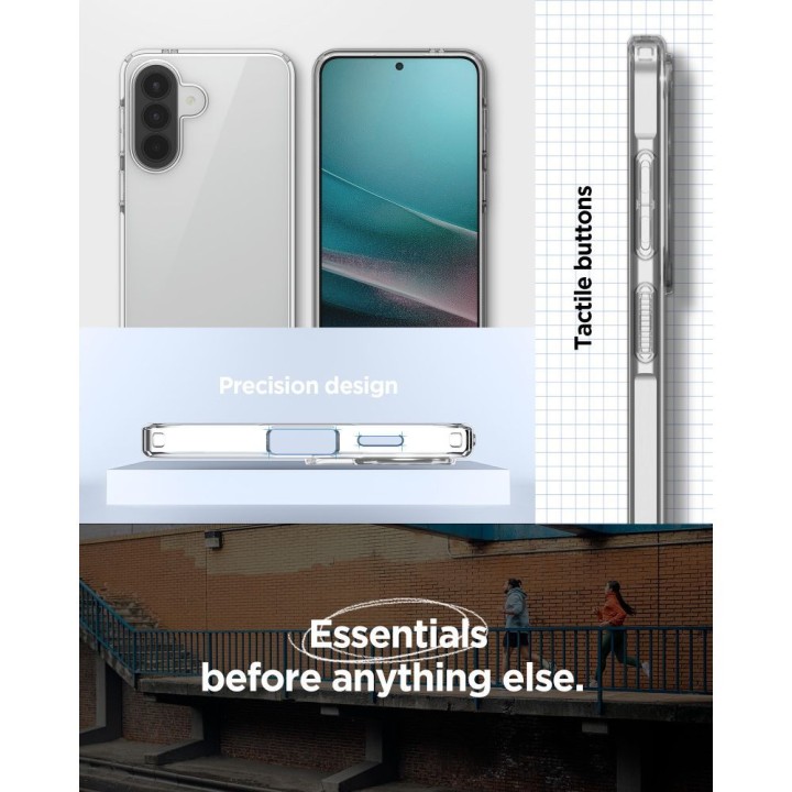 Чохол для Samsung A57 5G Spigen Liquid Crystal прозорий