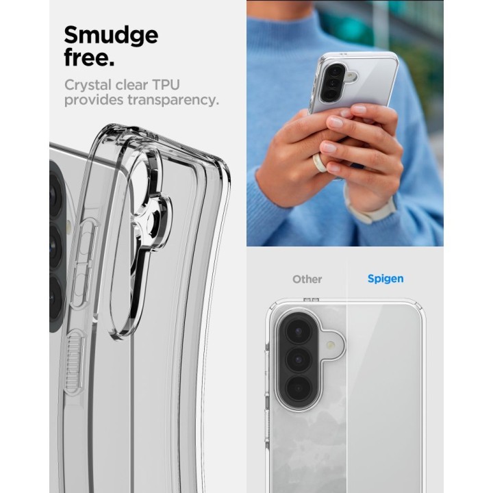 Etui na Samsung A57 5G Spigen Liquid Crystal transparentny