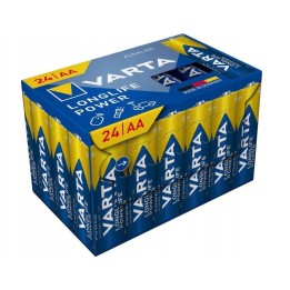 Alkaline batteries VARTA R6 (AA) LONGLIFE POWER 24 pcs