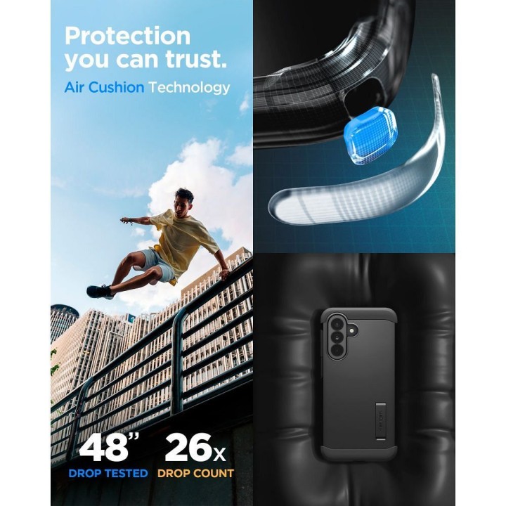 Чехол для Samsung A37 5G Spigen Tough Armor черный