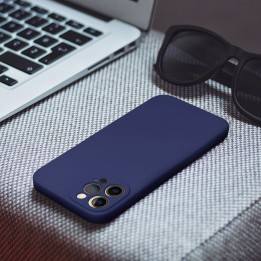 Чехол для iPhone 15 PRO Soft темно-синий