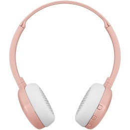 Wireless on-ear headphones JVC HA S22W pink