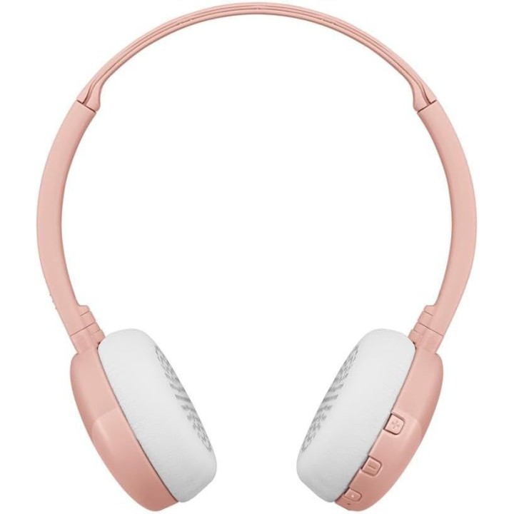 Wireless on-ear headphones JVC HA S22W pink