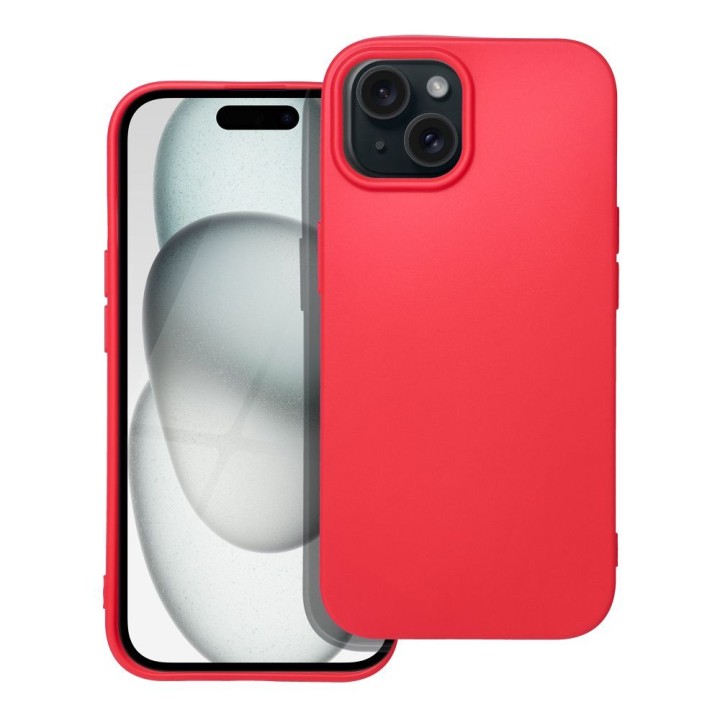 Чехол для iPhone 15 Soft красный