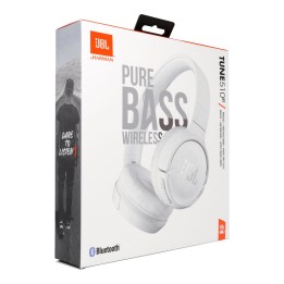 Беспроводные наушники накладные JBL Tune 510BT белые