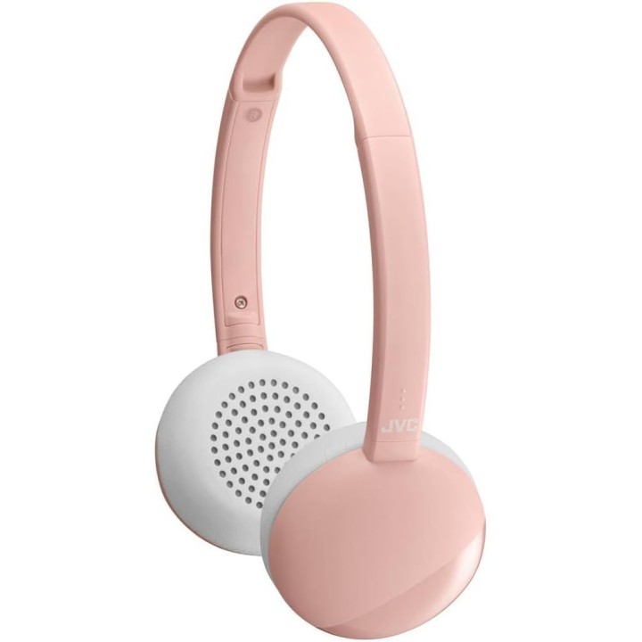 Wireless on-ear headphones JVC HA S22W pink