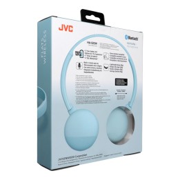 Wireless headphones on-ear JVC HA S22W blue