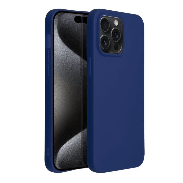 Case for iPhone 15 PRO MAX Soft dark blue