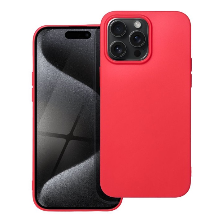 Чохол для iPhone 15 PRO MAX Soft червоний