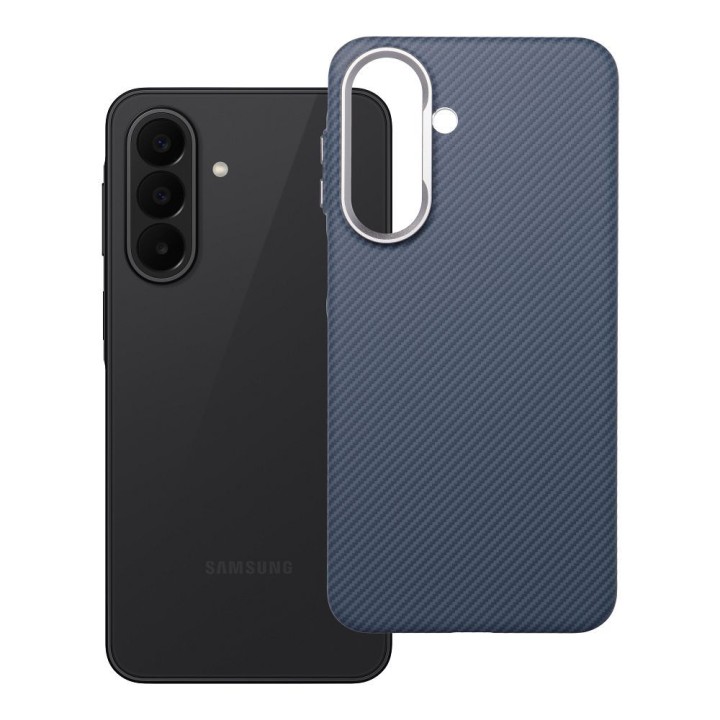 Чехол для Samsung A27 K-Look совместимый с MagSafe синий