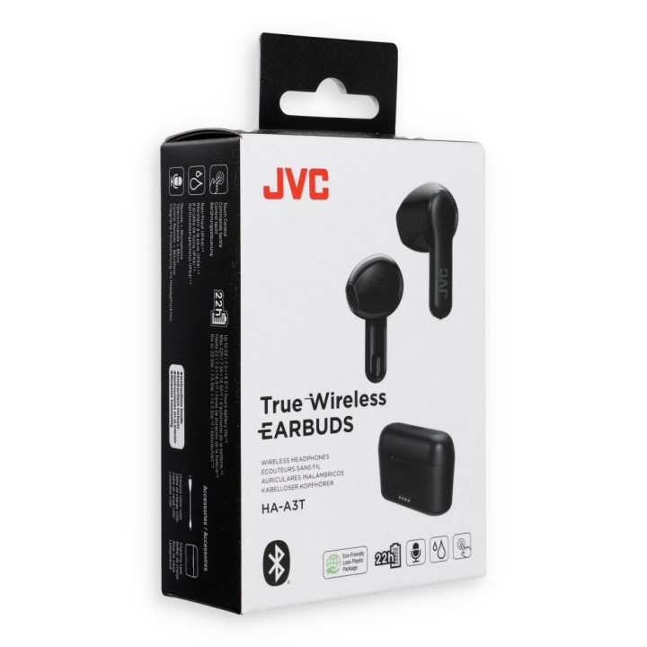 Wireless in-ear headphones JVC HAA3TBU black