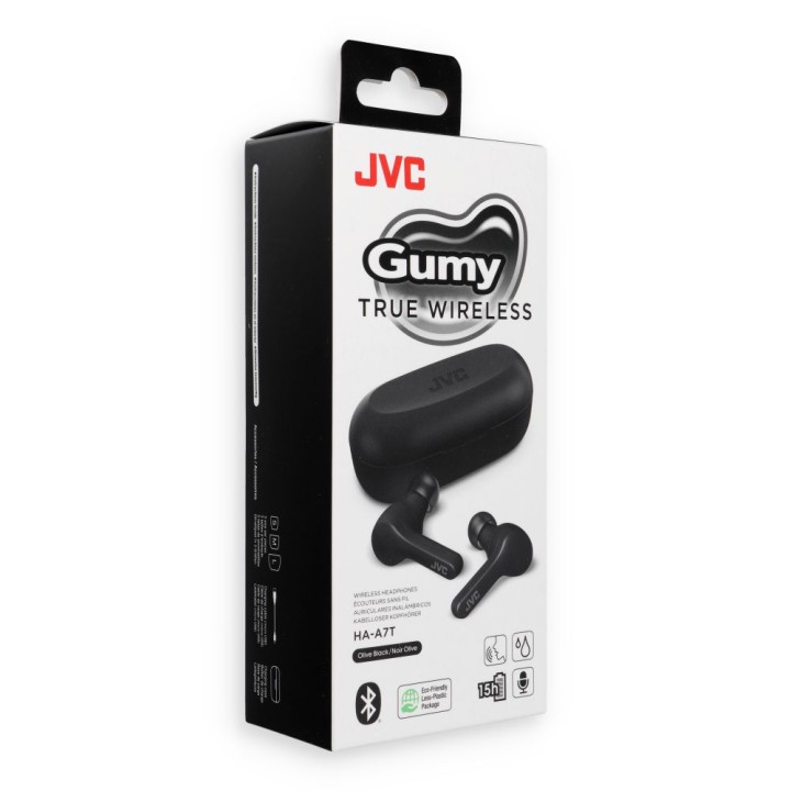 Бездротові навушники вкладиші JVC HAA7BTU чорні