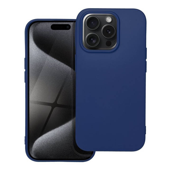 Чехол для iPhone 15 PRO Soft темно-синий