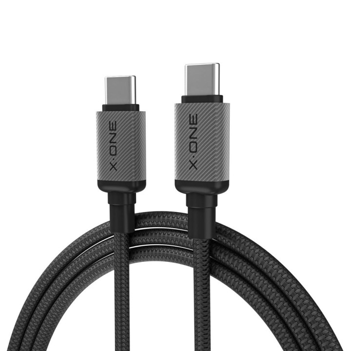 Кабель USB X-ONE TitanFlex - тип C — C max 240W 1,2m черный