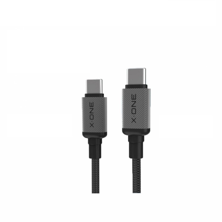 Cable USB X-ONE TitanFlex - type C to C max 240W 1,2m black