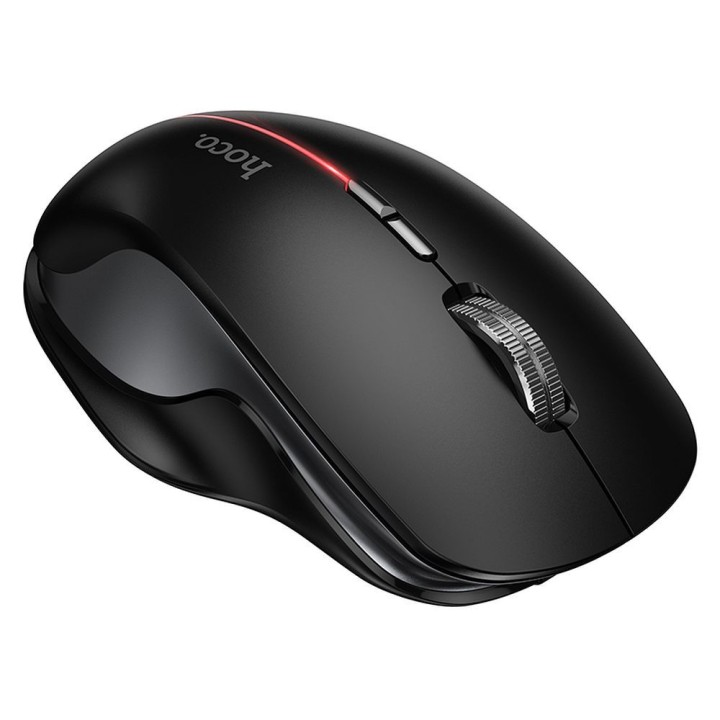Бездротова миша dual-mode (Bluetooth, 2.4G) 1600 dpi RGB Hoco GM40 чорна