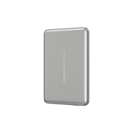 Повербанк X-ONE Razor 2 Magcharge Ultraslim (7,6mm), сумісний із MagSafe 5000mAh -, сріблястий
