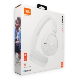 Wireless headphones on-ear JBL Tune 520BT white