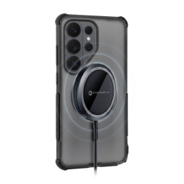 Чехол для Samsung S26 ULTRA Forcell F-Protect BumperX Premium совместимый с MagSafe черный 0INT