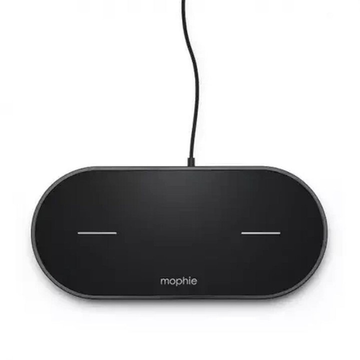 Wireless charger 2x10W Mophie Universal Wireless Dual black
