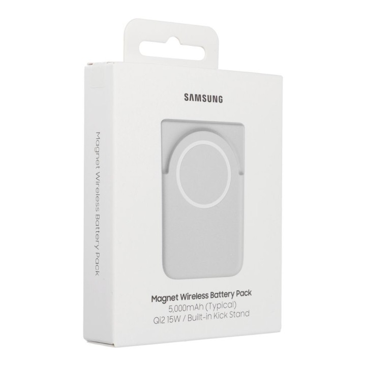 Original power bank Samsung Magnetic Wireless Battery Pack 15W/25W 5000mAh EB-U2500XJEGWW grey blister