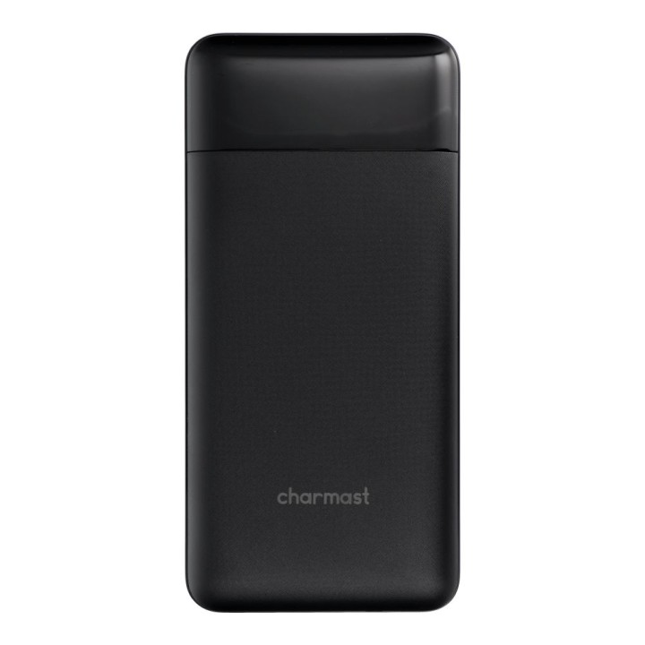 Power bank PD3.0 3A 22,5W 20000 mAh with built-in cables USB A / USB C / Lightning / Micro USB Charmast W2089 black 0INT
