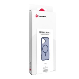 Чохол для iPhone 17 Forcell F-Protect BumperX Premium сумісний з MagSafe темно-синій 0INT
