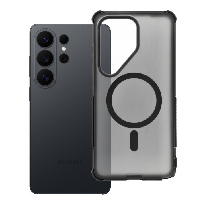 Чехол для Samsung S26 ULTRA Forcell F-Protect BumperX Premium совместимый с MagSafe черный 0INT