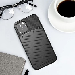 Чехол для iPhone 15 PRO MAX Thunder черный