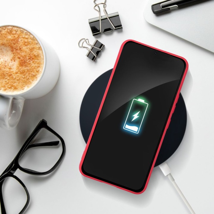 Чохол для iPhone 15 PLUS Soft червоний