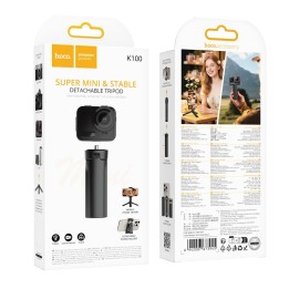 Holder selfie stick tripod Hoco K100 black