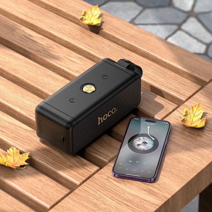 Bluetooth speaker 2 x 8W 4h Hoco HT1 Pro black