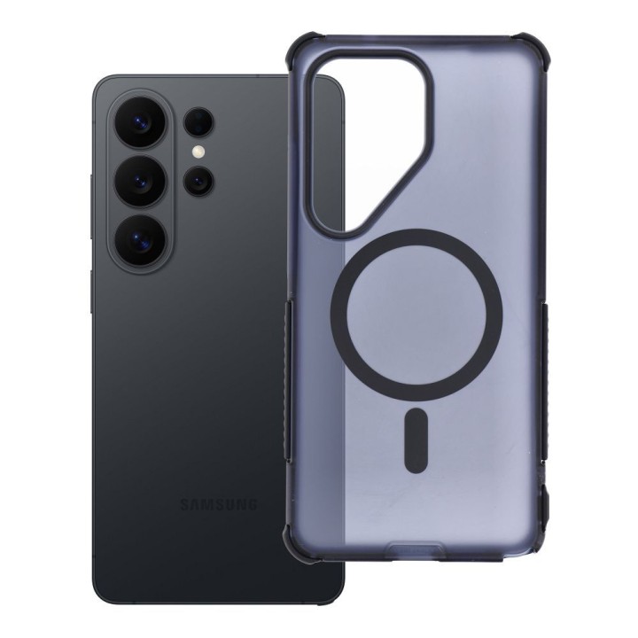 Case for Samsung S26 ULTRA Forcell F-Protect BumperX Premium compatible with MagSafe navy blue 0INT