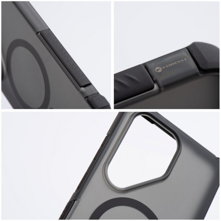 Case for Samsung S26 Forcell F-Protect BumperX Premium MagSafe compatible black 0INT