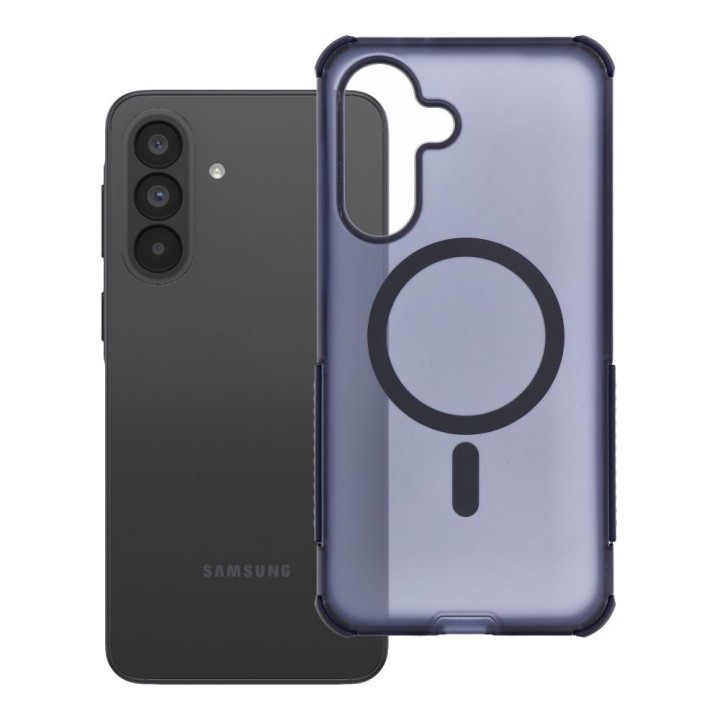 Case for Samsung A37 Forcell F-Protect BumperX Premium compatible with MagSafe navy blue 0INT