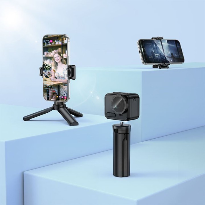 Holder selfie stick tripod Hoco K100 black