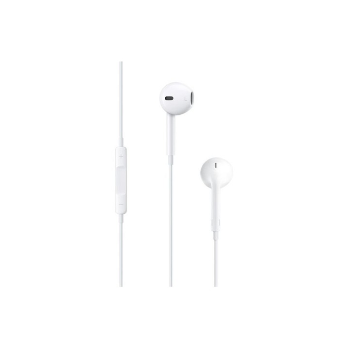 Oryginalne Słuchawki przewodowe douszne Apple A1472 EarPods MNHF2ZM/A 3,5mm blister białe
