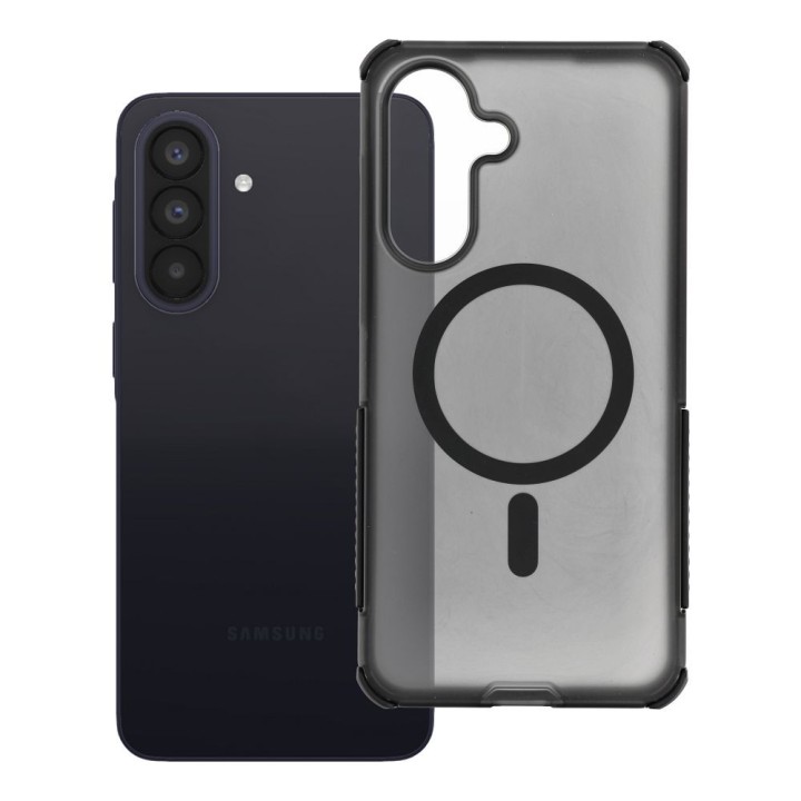 Case for Samsung A57 Forcell F-Protect BumperX Premium MagSafe compatible black 0INT