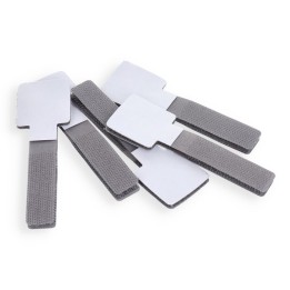 Band for cables samoprzylepna with rzepem Blue Star PJ-COZ413 - grey (10 pcs.)