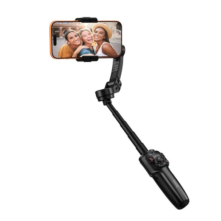 Gimbal with 3-axis stabilization and wireless remote control Hoco K91 black