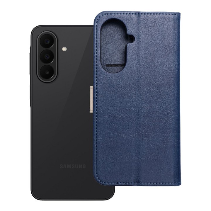 Flip case for Samsung A27 Split Book navy blue-cream