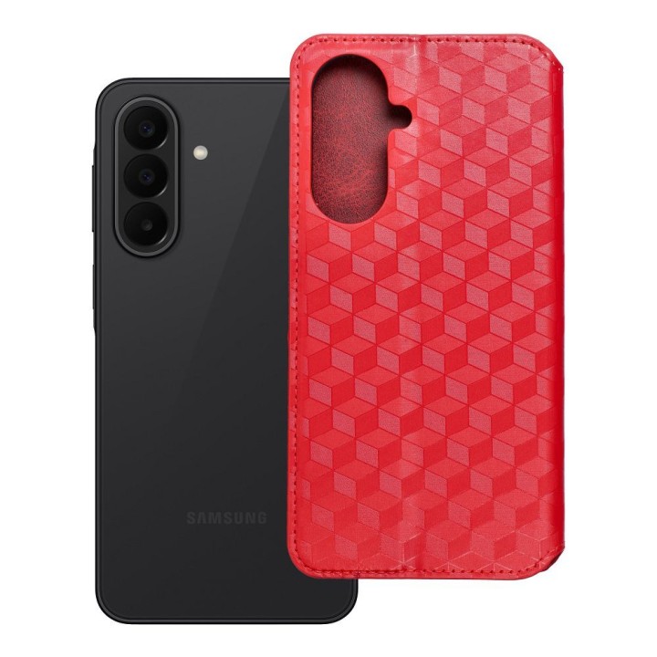 Flip case for Samsung A27 Cubic Book red